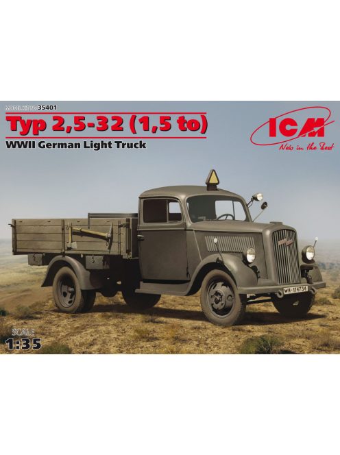 ICM - Typ 2,5-32 (1,5 to), WWII German Light Truck