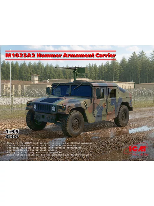 ICM - M1025A2 Hummer Armament Carrier