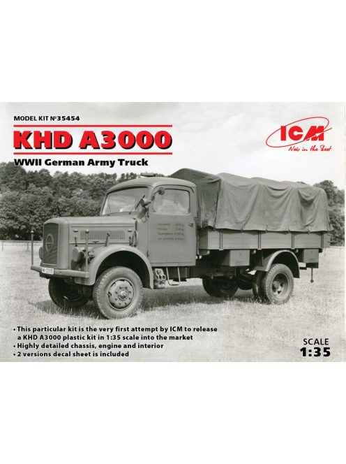 ICM - KHD A3000, WWII German Truck
