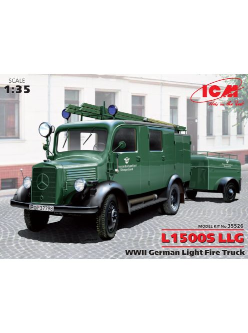 ICM - L1500S LLG WWII German Light Fire Truck