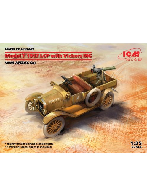 ICM - Model T 1917 LCP with Vickers MG, WWI ANZAC Car