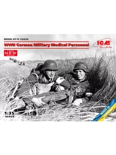  ICM - WWII German Military Medical Personnel (100% new molds)