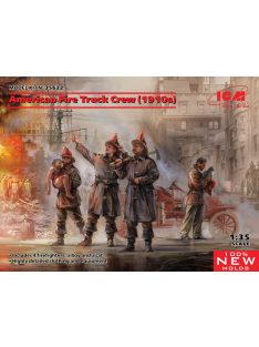 ICM - American Fire Truck Crew (1910s) (100% new molds)