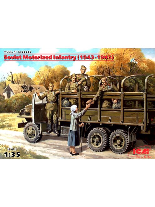 ICM - Soviet Motorized Infantry (1943-1945), (5 figure)