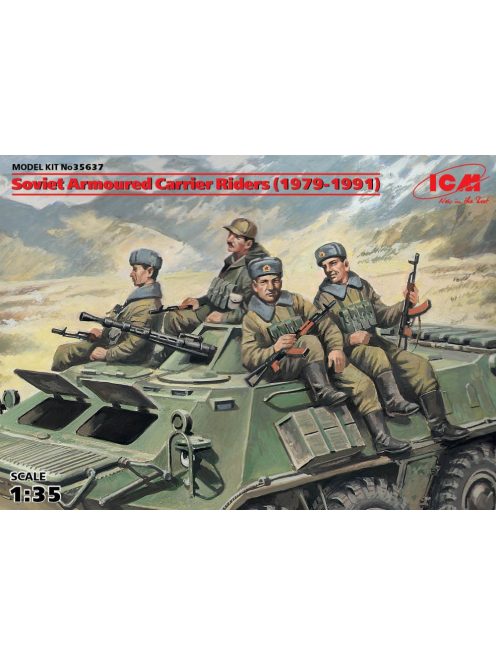 ICM - Soviet Armored Carrier Riders (1979-1991)