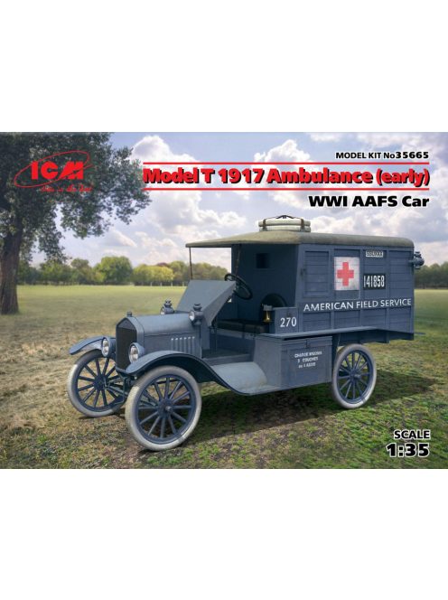 ICM - Model T 1917 Ambulance early  WWI AAFS Car