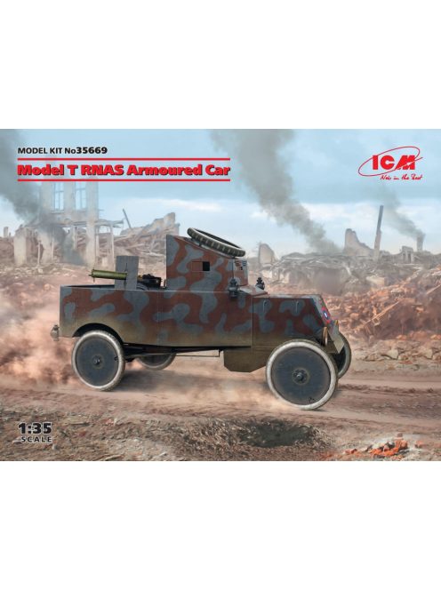 ICM - Model T RNAS Armoured Car (100% new molds)