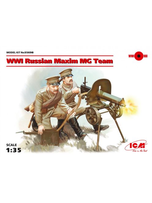 ICM - WWI Russian Maxim MG Team