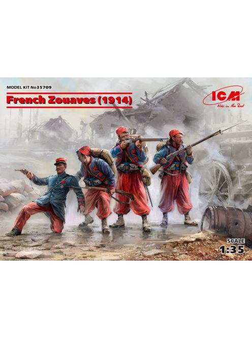 ICM - French Zouaves (1914) (4 figures)