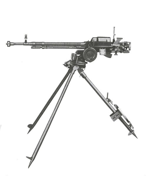 ICM - DShKM with support/tripod (100% new molds)
