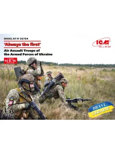   ICM - Always the first,Air Assault Troops of the Armed Forces of Ukra(4 fig)new molds