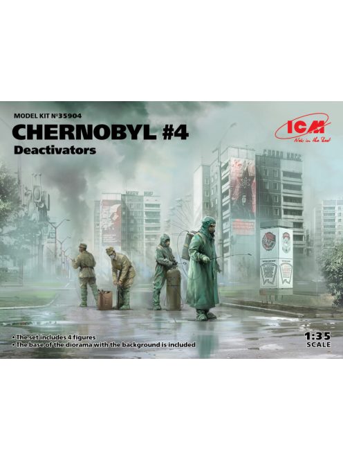 ICM - Chernobyl#4 Deactivators (4 figures)