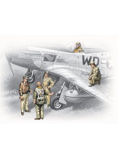 ICM - USAAF Piloten und Bodenpersonal