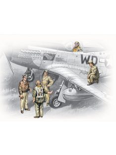 ICM - USAAF Piloten und Bodenpersonal