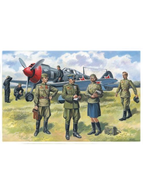 ICM - Sowjetische Piloten & Bodenpersonal 1943-45