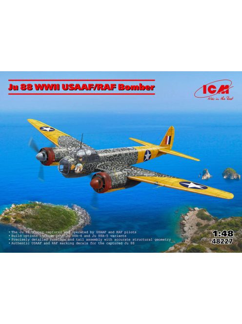ICM - Ju 88 WWII USAAF/RAF Bomber