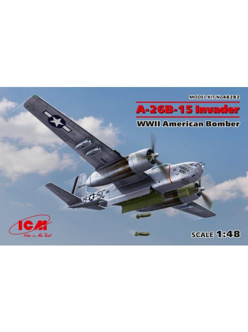 ICM - A-26B-15 Invader, WWII American Bomber