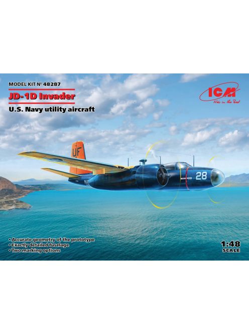 ICM - Jig Dog JD-1D Invader U.S. Navy utility aircraft