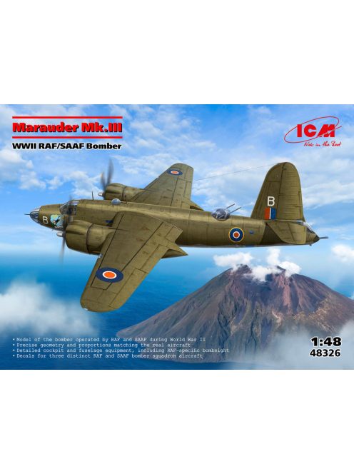 ICM - American Bomber Marauder Mk.III RAF/SAAF, WWII
