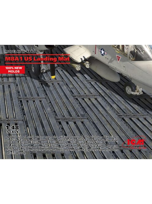 ICM - M8A1 US Landing Mat (153x245 mm) (100% new molds)