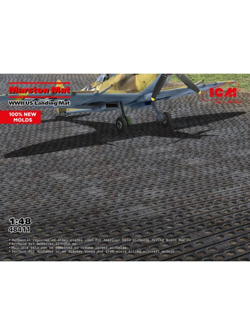 ICM - Marston Mat, WWII US Landing Mat (100% new moulds)