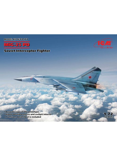 ICM - MiG-25 PD Soviet Interceptor Fighter