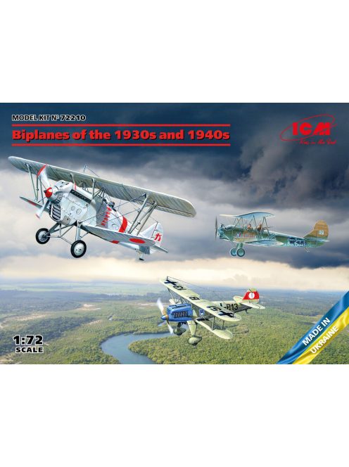 ICM - Biplanes of the 1930s and 1940s (??-51A-1, Ki-10-II, U-2/Po-2VS)