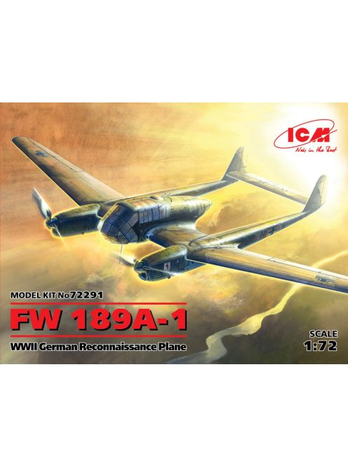 ICM - FW 189A-1 WWII German Reconnaissance Plane