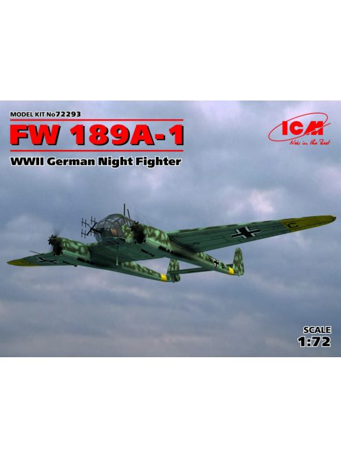 ICM - FW 189A-1 WWII German Night Fighter