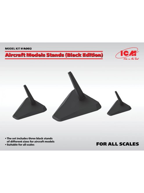 Aircraft Models Stands (Black Edition)