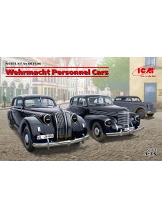   ICM - Wehrmacht Personnel Cars (Kadett K38 Saloon, Kapitan Saloon, Admiral Saloon)