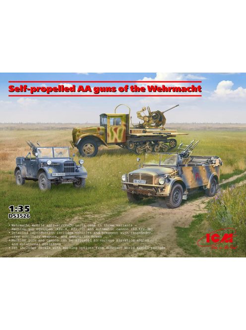 ICM - Self-propelled AA guns of the Wehrmacht2800