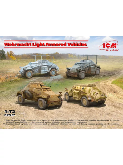 ICM - Wehrmacht Light Armored Vehicles