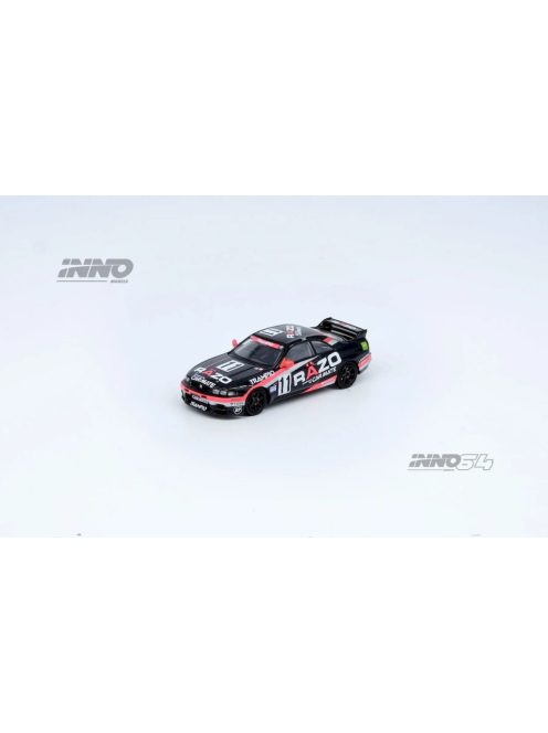 Inno Models - Nissan Skyline GT-R R33 #11 RAZO TRAMPIO N1 Super Endurance Series SENDAN HIGHLAND 1995 Winner Black/Red/White