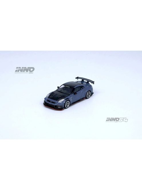 Inno Models - Nissan Skyline GT-R (R35) Nismo 2024 "Top Secret" Hong Kong Toy Car Salon Special Edition Blue/Black