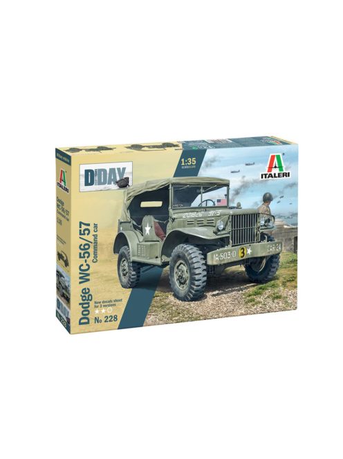 Italeri - 1:35 Dodge WC-56/57 Command Car