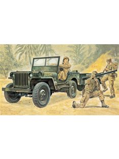Italeri - Willys Mb Jeep With Trailer