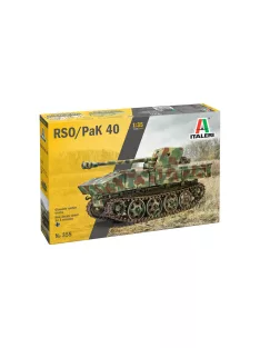   Italeri - 1:35 German RSO tracked transporter with PAK 40 Anti-Tank Gun