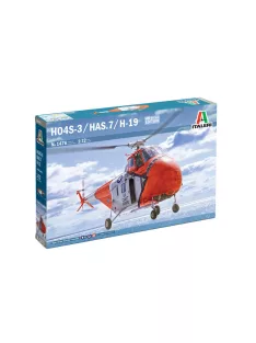   Italeri - 1:72 American Helicopter HO4S-3 / HAS.7 / H-19 - New Decals Edition