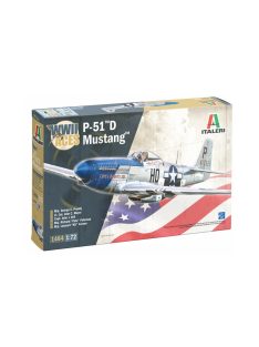   Italeri - 1:72 American Fighter Aircraft P-51D Mustang Aces, WWII