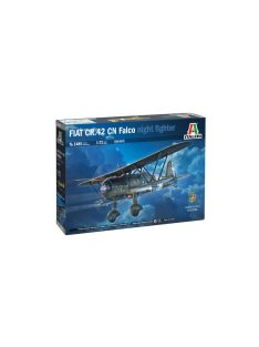   Italeri - 1:72 Italian Night Fighter Fiat C.R.42 "Falco" (Falcon)