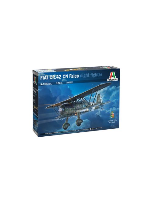 Italeri - 1:72 Italian Night Fighter Fiat C.R.42 "Falco" (Falcon)