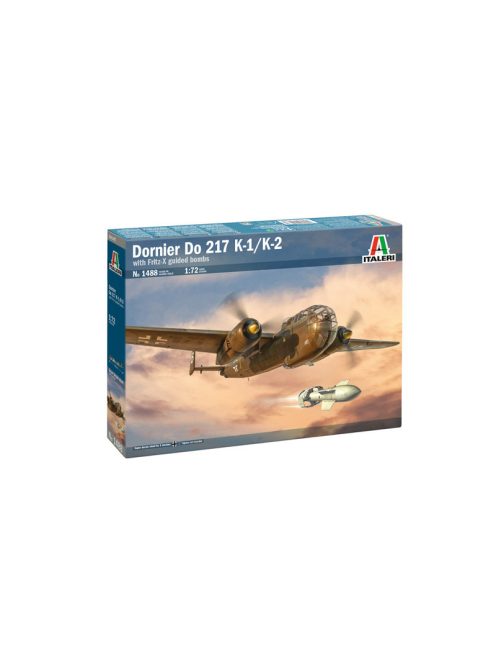 Italeri - 1:72 Dornier Do 217 K-1/K-2 with Fritz-X guided bombs 