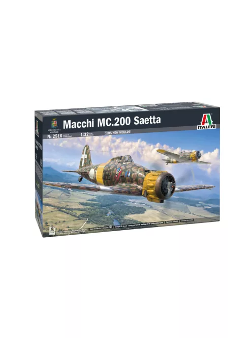 Italeri - 1:32 Italian Fighter Aircraft Macchi MC.200 Saetta