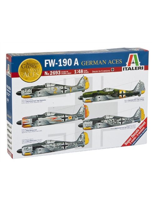 Italeri - German Aircraft Fighter Focke-Wulf FW 190 A “German Aces”