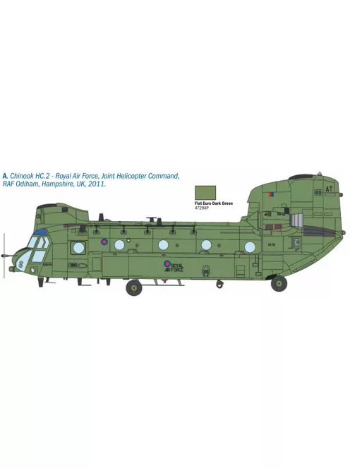 Italeri - Chinook Hc.2 / Ch-47F