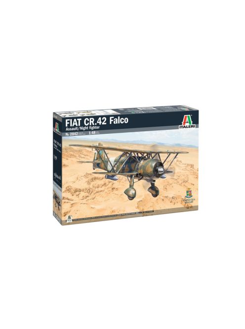 Italeri - 1:48 FIAT CR.42 Falco Assault/Night Fighter