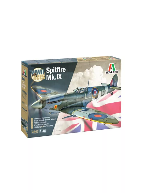 Italeri - 1:48 British Fighter Supermarine Spitfire Mk. IX Aces