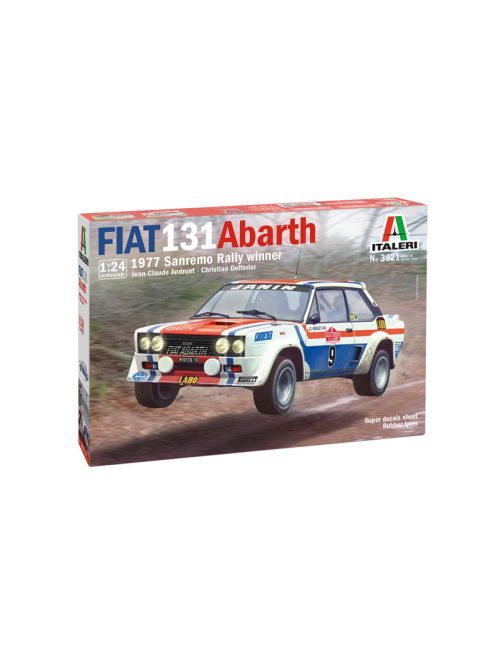Italeri - Fiat131 Abarth San Remo Winner 1977