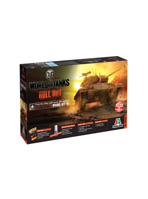 Italeri - M24 Chaffee, World Of Tanks (36504)